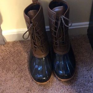 Duck boots!